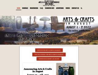 arts-craftsconference.com screenshot