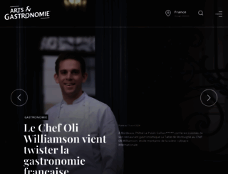 arts-et-gastronomie.com screenshot