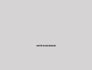 arts-science.com screenshot
