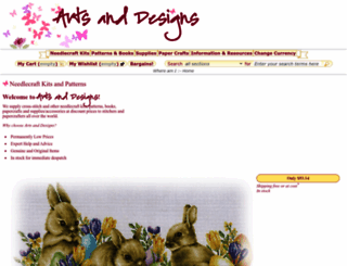 artsanddesigns.com screenshot