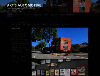 artsautomotive.com screenshot
