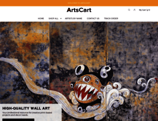 artscart.com screenshot