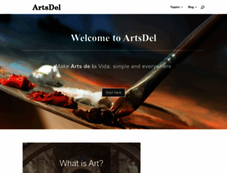artsdel.org screenshot