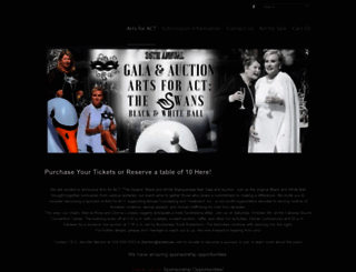 artsforactfineartauction.com screenshot