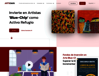 artsgain.com screenshot