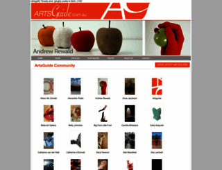artsguide.com.au screenshot