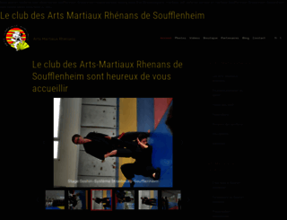 artsmartiaux-rhenan.fr screenshot