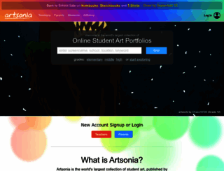 artsonia.com screenshot