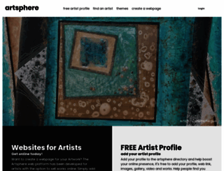 artsphere.com.au screenshot