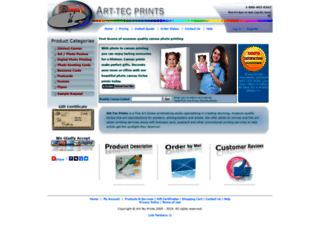 arttecprints.com screenshot