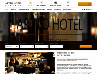 arttohotel.com screenshot