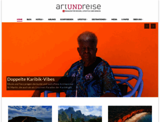 artundreise-blog.ch screenshot
