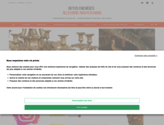 artus-encheres.com screenshot