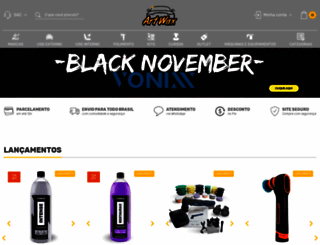 artwax.com.br screenshot