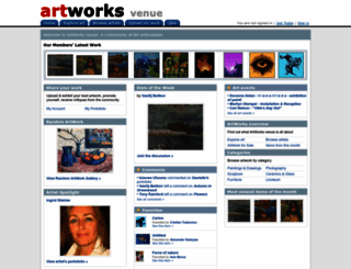 artworksvenue.com screenshot