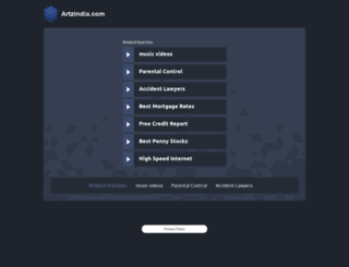 artzindia.com screenshot