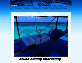 aruba-sailing.com screenshot