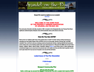 arundelonthebay.org screenshot