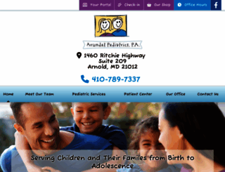 arundelpediatrics.com screenshot