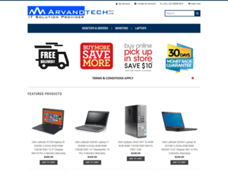 arvandtech.com.au screenshot