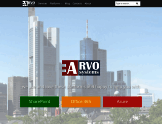 arvosys.com screenshot