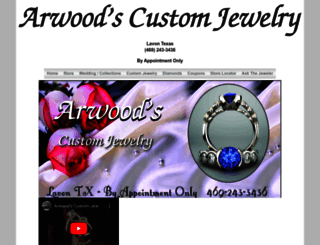 arwoodsjewelry.com screenshot