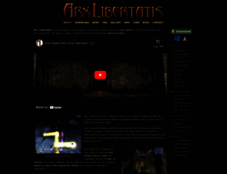 arx-libertatis.org screenshot