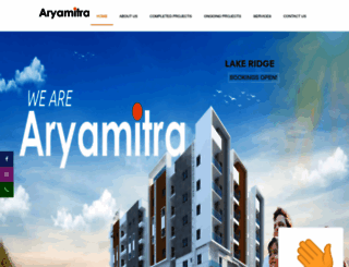 aryamitra.com screenshot