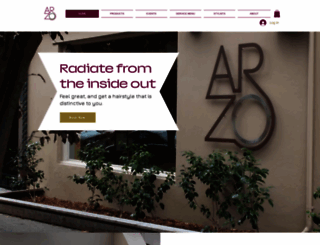 arzohairculture.com screenshot