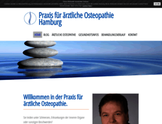 arzt-osteopath-hamburg.de screenshot