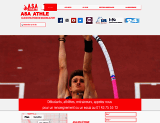 asa-athletisme.com screenshot