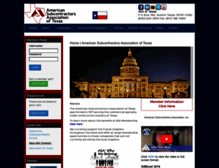 asa-texas.org screenshot