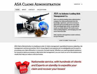 asaclaimsadmin.com screenshot