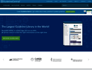 asam.guidelinecentral.com screenshot