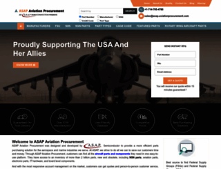 asap-aviationprocurement.com screenshot