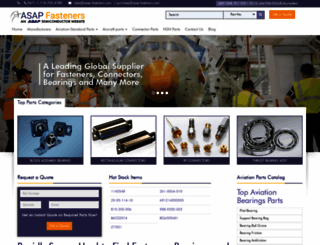 asap-fasteners.com screenshot