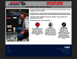asap-heatair.com screenshot