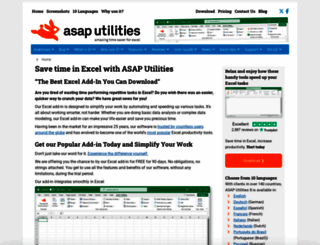 asap-utilities.com screenshot