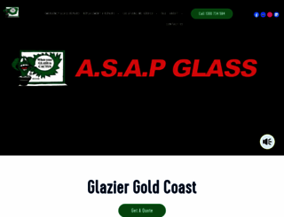 asapglass.com.au screenshot