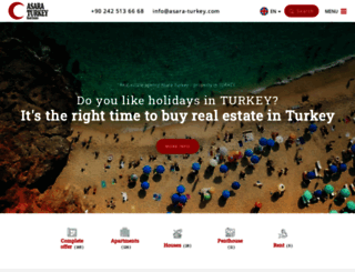 asara-turkey.com screenshot