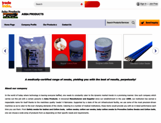 asbaproducts.com screenshot