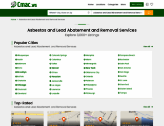 asbestos-and-lead-removal-services.cmac.ws screenshot
