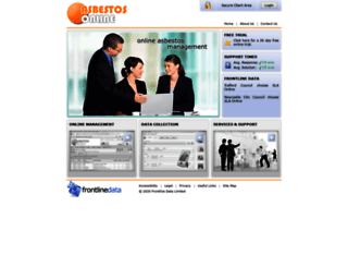 asbestos-online.co.uk screenshot