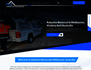 asbestosaustraliaremovalist.com.au screenshot