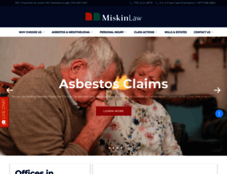 asbestosfacts.ca screenshot