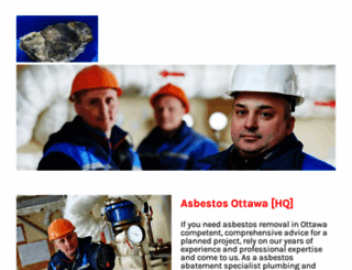 asbestosinottawa.com screenshot
