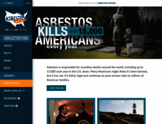 asbestosnation.org screenshot