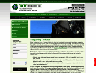 asbestosremovalla.com screenshot