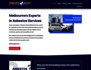 asbestoswatchmelbourne.com.au screenshot