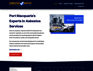 asbestoswatchportmacquarie.com.au screenshot